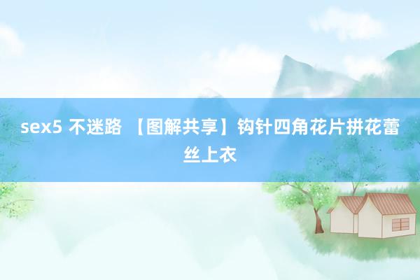 sex5 不迷路 【图解共享】钩针四角花片拼花蕾丝上衣